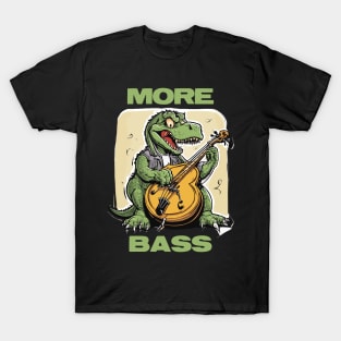 More Bass Dinosaur T-Shirt